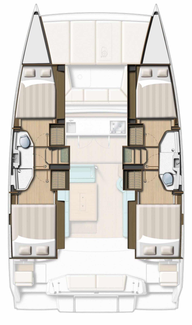 Verhuur Catamaran in Palma de Mallorca - Bali Bali Catsmart