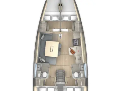 Verhuur Zeilboot Dufour met vaarbewijs