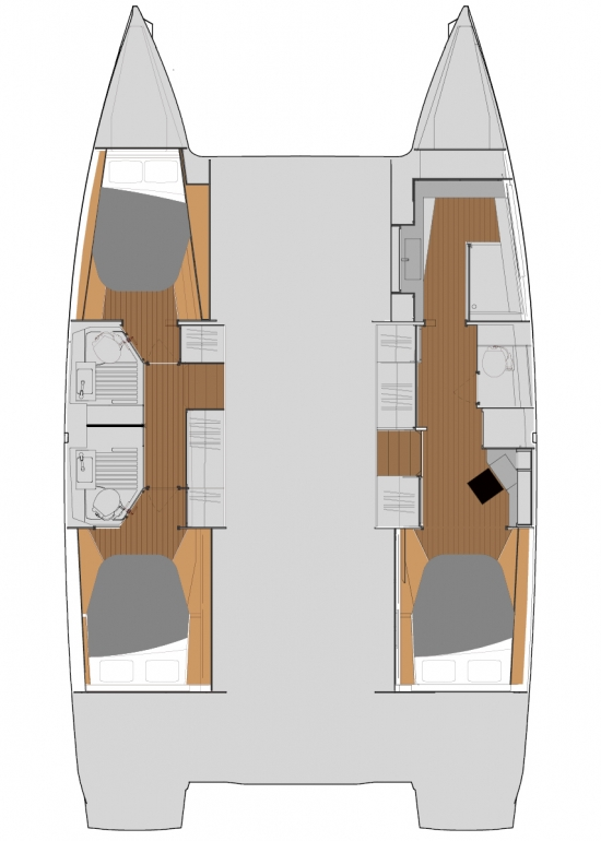 Fountaine Pajot Astrea 42 te huur van particulier of professional in Road Town