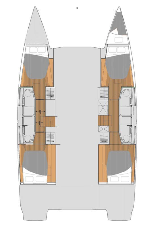 Huur een Fountaine Pajot Elba 45 in Road Town