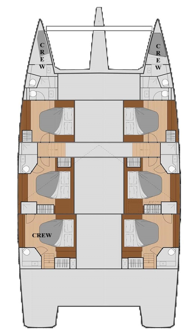 Verhuur Catamaran in Road Town - Fountaine Pajot Fountaine Pajot Samana 59 - 5 + 2 cab.