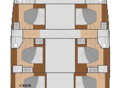 Verhuur Catamaran in Road Town - Fountaine Pajot Fountaine Pajot Samana 59 - 5 + 2 cab.