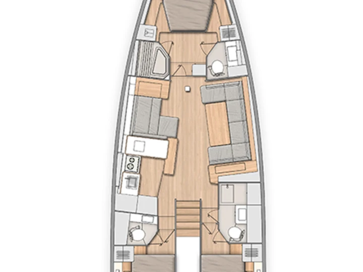 Bénéteau Oceanis 54 te huur van particulier of professional in Road Town