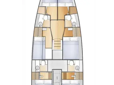 Huur een Jeanneau Sun Loft 47 in Seget Donji