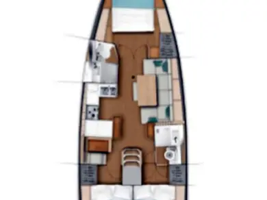 Huur Zeilboot met of zonder schipper Jeanneau in Komolac