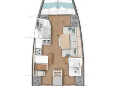 Jachthuur in Seget Donji - Jeanneau Sun Odyssey 440 via SamBoat