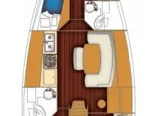 Bootverhuur Trogir goedkoop Cyclades 43.4