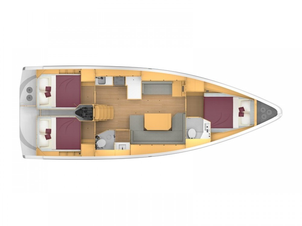 Verhuur Zeilboot in Izola - Bavaria Bavaria C42
