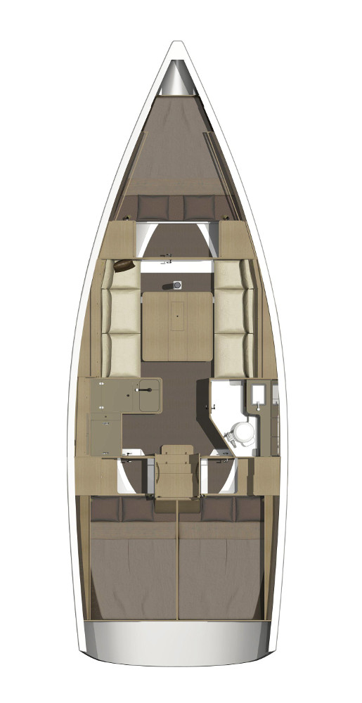 Verhuur Zeilboot Dufour met vaarbewijs