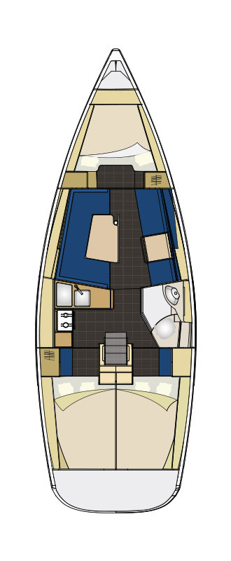 Bootverhuur Izola goedkoop Elan 354 Impression