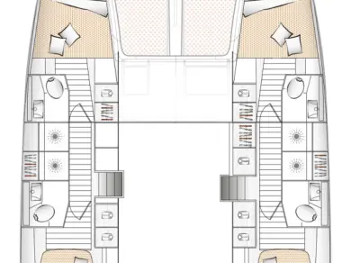 Verhuur Catamaran in Lefkáda - Excess Excess 14