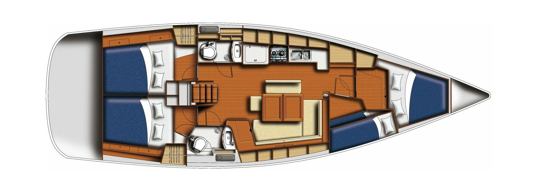 Verhuur Zeilboot in Deme of Volos - Bénéteau Oceanis 43