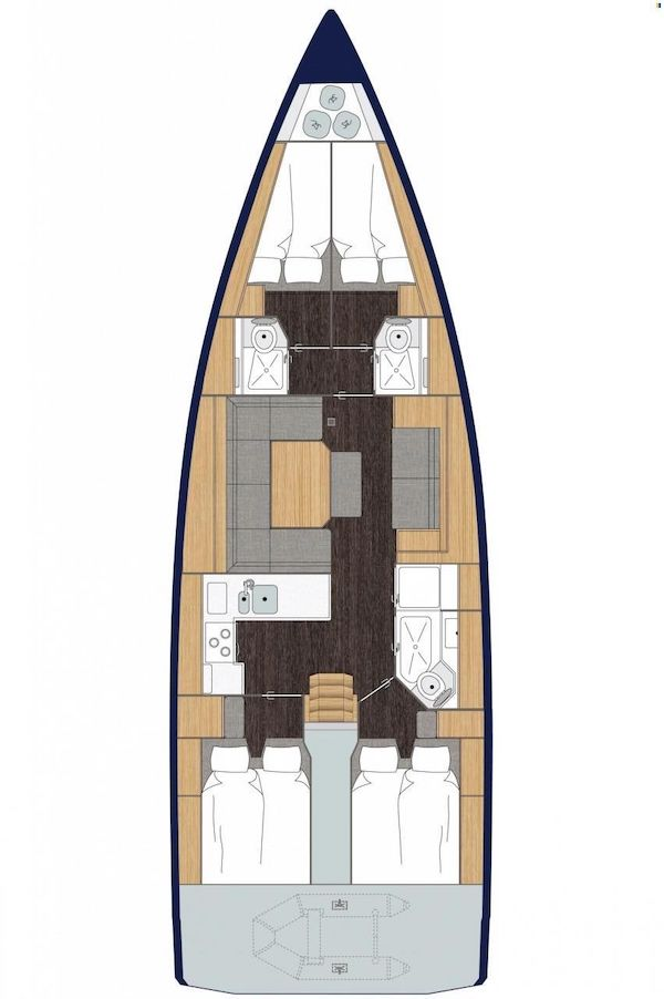 Huur Zeilboot met of zonder schipper Bavaria in Seget Donji