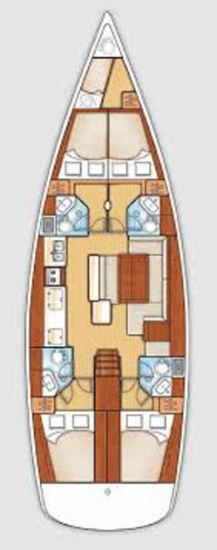 Bootverhuur Lávrio goedkoop Oceanis 50