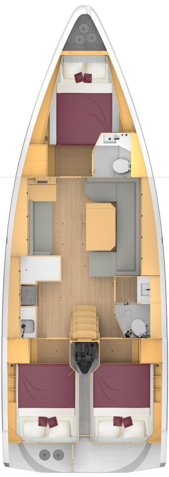 Verhuur Zeilboot in Vrsar - Bavaria Bavaria C42