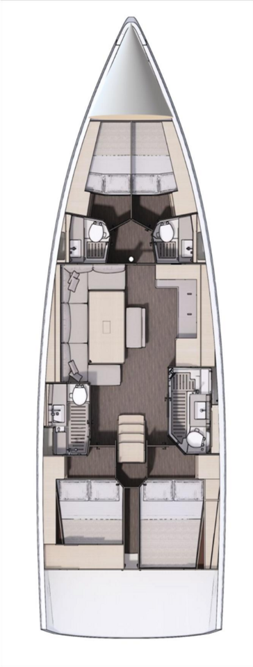 Huur Zeilboot met of zonder schipper Dufour in Primošten