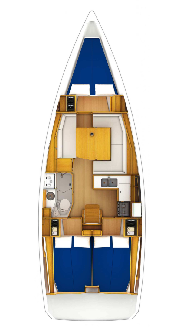 Huur een Jeanneau Sun Odyssey 389 in Mali Lošinj