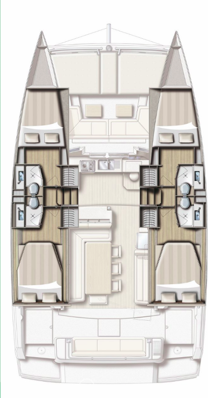 Catamaran te huur in North Aegean voor de beste prijs
