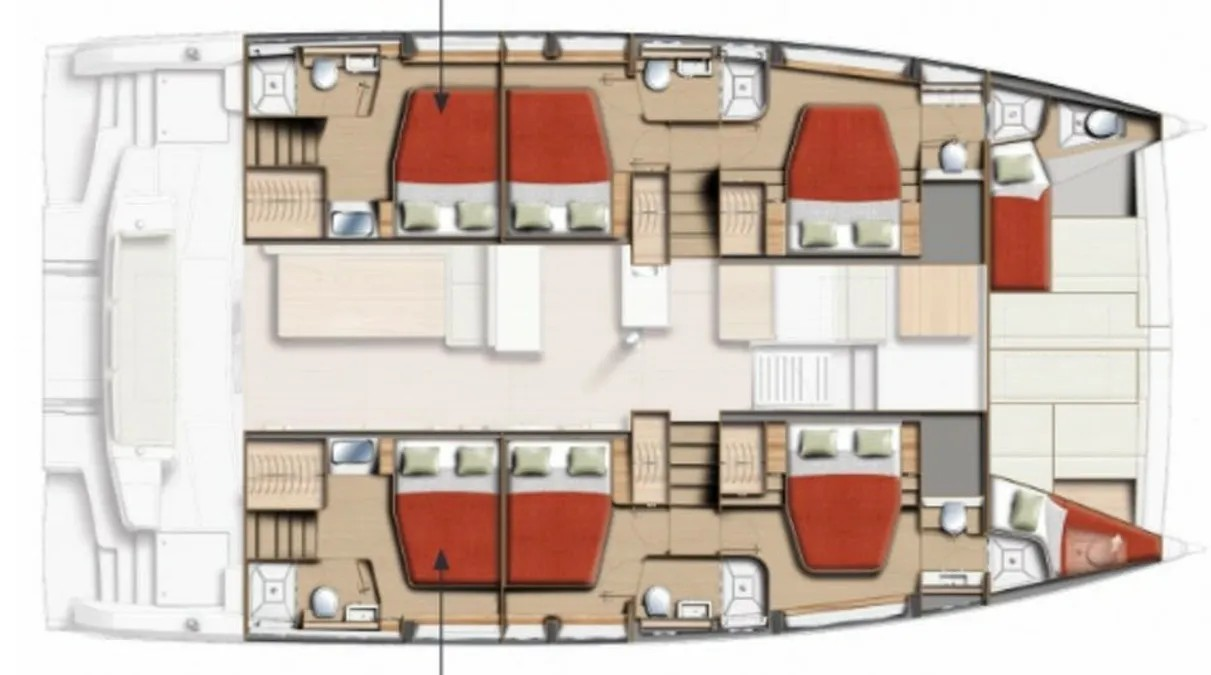 Huur een Bali Bali 5.2 - 6 + 2 cab. in Lefkáda