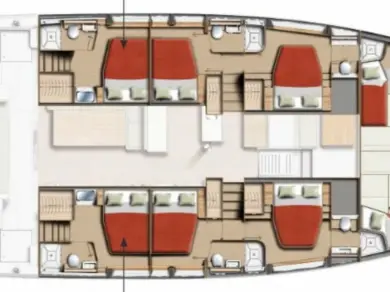 Huur een Bali Bali 5.2 - 6 + 2 cab. in Lefkáda