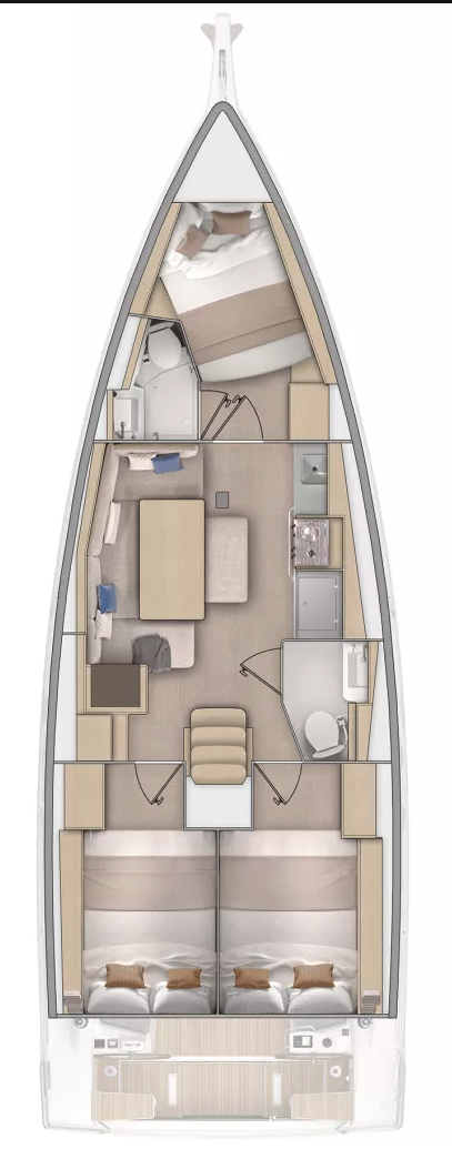 Zeilboot te huur in Nikiána voor de beste prijs