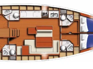 Verhuur Zeilboot in Lefkáda - Bénéteau Oceanis 50