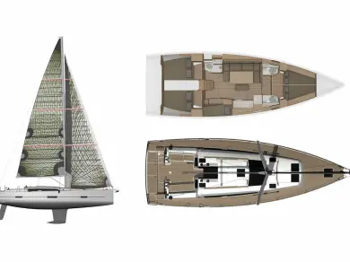Verhuur Zeilboot in Punat - Dufour Dufour 460 Grand Large