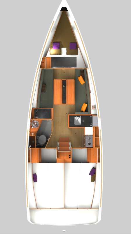 Verhuur Zeilboot in Pula - Jeanneau Sun Odyssey 349
