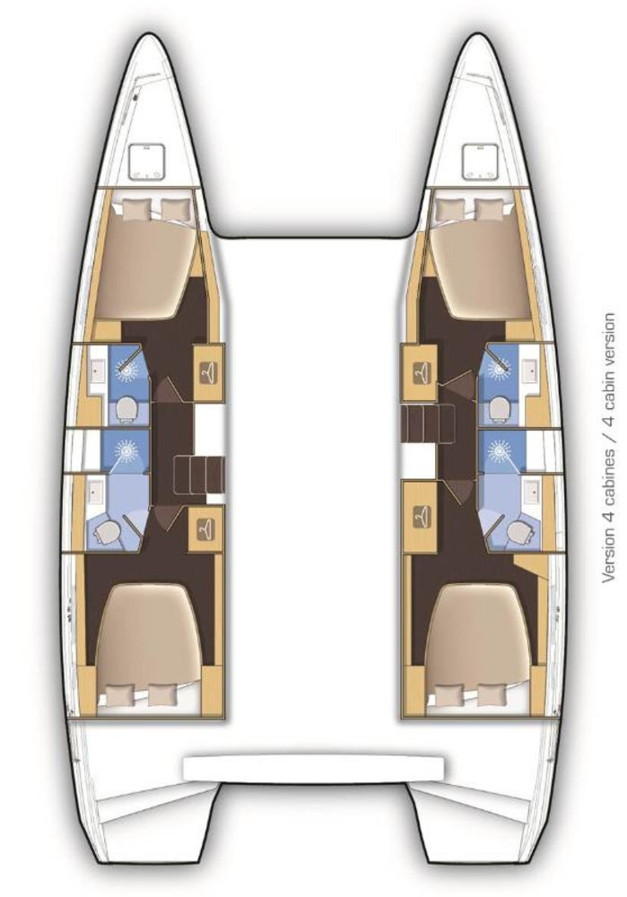 Huur Catamaran met of zonder schipper Lagoon in Rogač