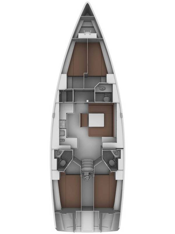 Bootverhuur Lefkáda goedkoop Cruiser 45