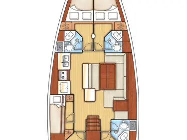 Bootverhuur Vlycho goedkoop Oceanis 50