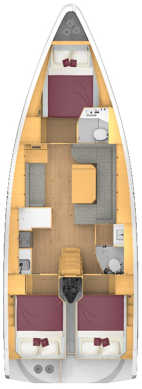 Verhuur Zeilboot in Fethiye - Bavaria Bavaria C42