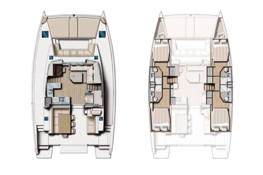 Catamaran te huur in Marina (City) voor de beste prijs