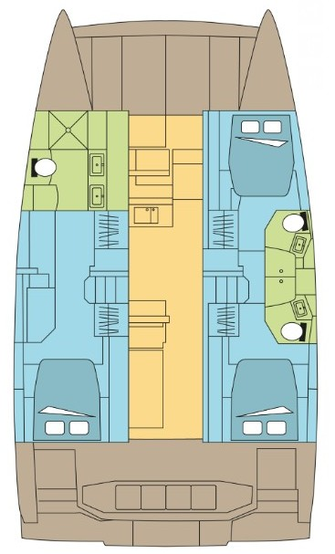 Verhuur Catamaran Bali met vaarbewijs