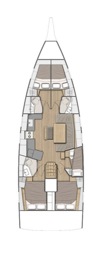 Jachthuur in Lávrio - Bénéteau Oceanis 46.1 via SamBoat