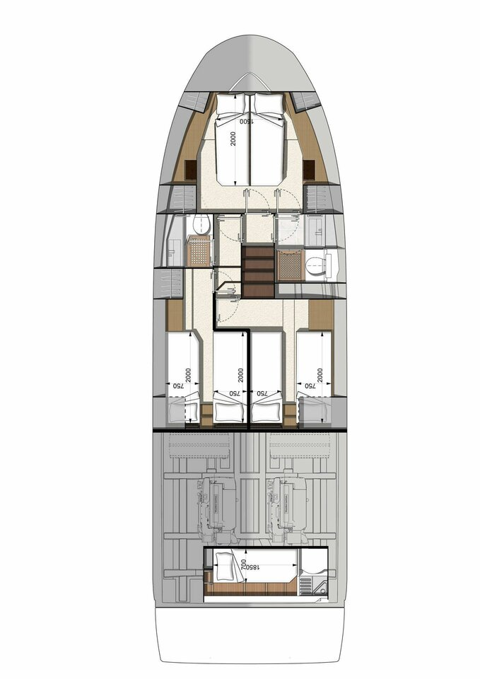 Verhuur Motorboot in Rovinj - Jeanneau Prestige 460