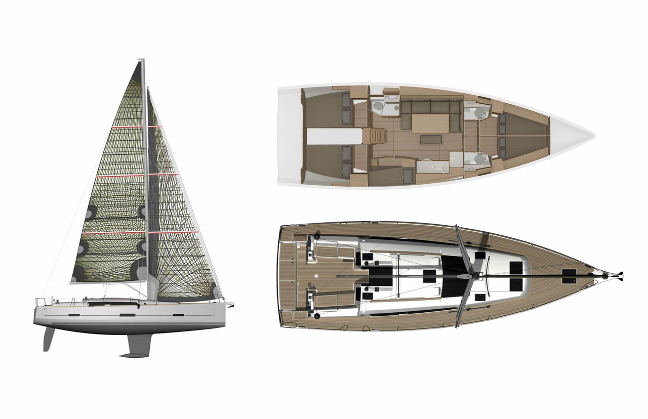 Verhuur Zeilboot in Hamble-le-Rice - Dufour Dufour 460 Grand Large