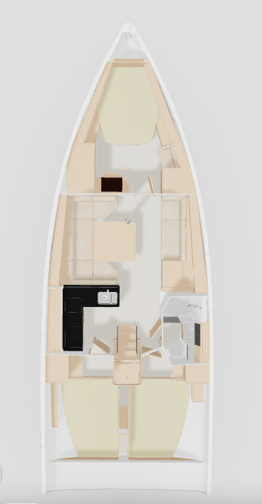 Hanse Hanse 410 te huur van particulier of professional in Marseille