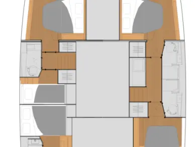 Jachthuur in Saint-Mandrier-sur-Mer - Fountaine Pajot Tanna 47 via SamBoat