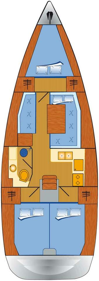 Bootverhuur Flensburg goedkoop Sun Odyssey 379