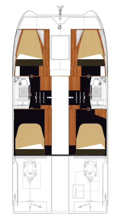 Huur Motorboot met of zonder schipper Fountaine Pajot in Pomer