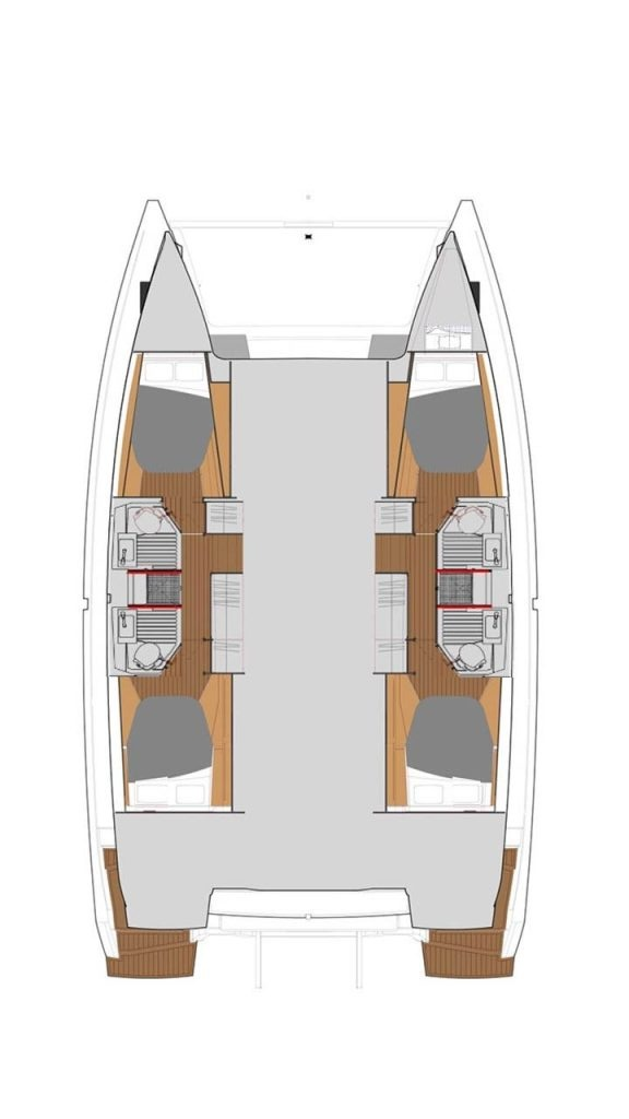Verhuur Catamaran in Road Town - Fountaine Pajot Astrea 42