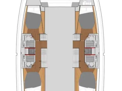 Verhuur Catamaran in Road Town - Fountaine Pajot Astrea 42