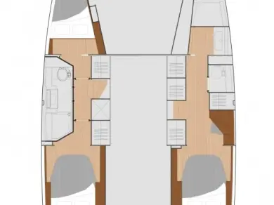 Fountaine Pajot Isla 40 te huur van particulier of professional in Road Town