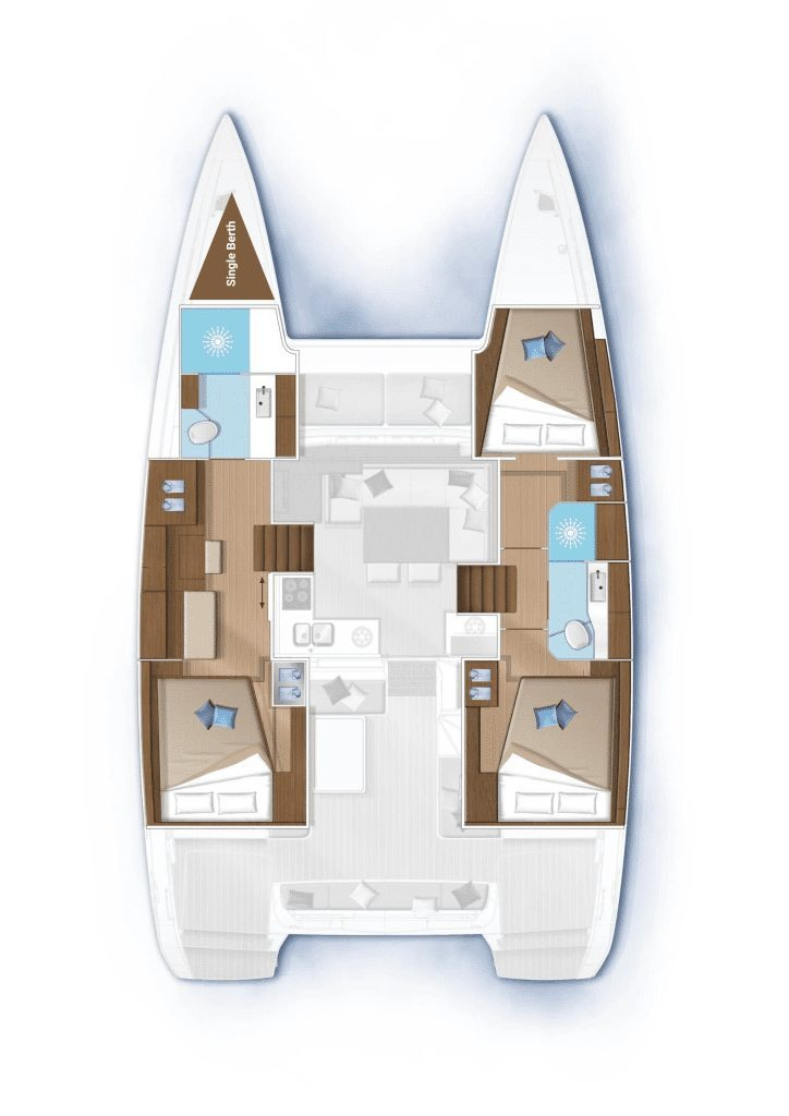 Verhuur Catamaran in Road Town - Lagoon Lagoon 40