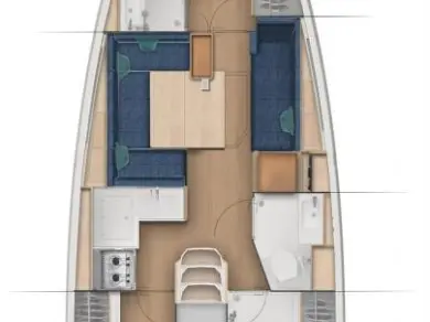 Verhuur Zeilboot in Road Town - Jeanneau Sun Odyssey 380
