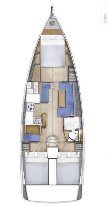 Verhuur Zeilboot Jeanneau met vaarbewijs