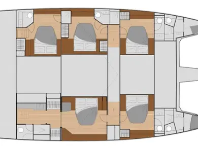 Verhuur Catamaran Fountaine Pajot met vaarbewijs
