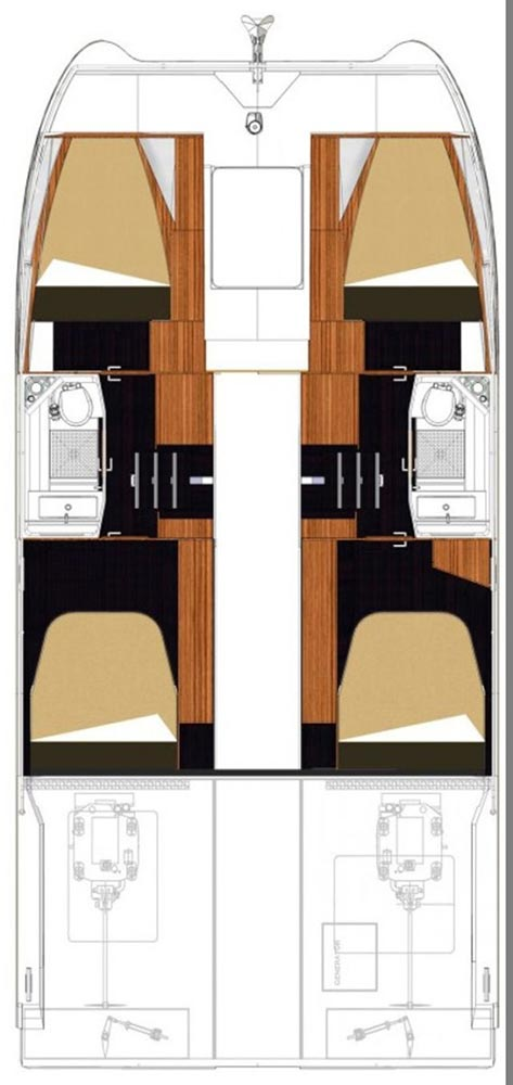 Jachthuur in Biograd na Moru - Fountaine Pajot Fountaine Pajot MY 37 via SamBoat