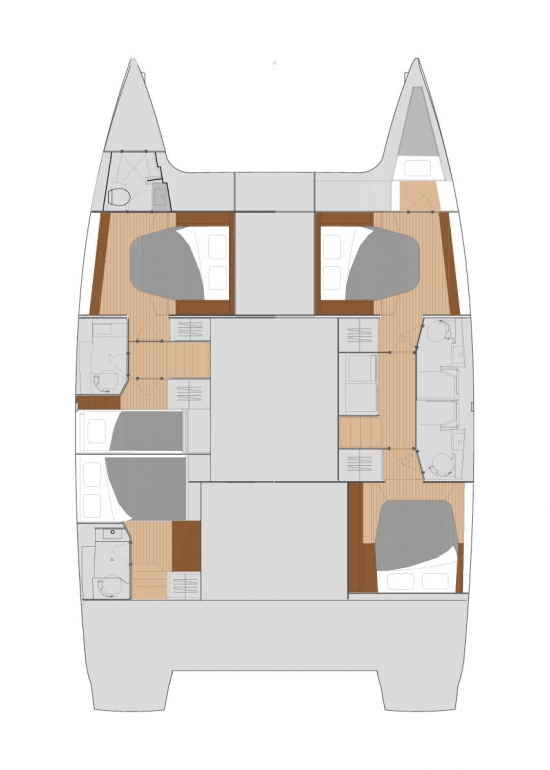 Verhuur Catamaran Fountaine Pajot met vaarbewijs